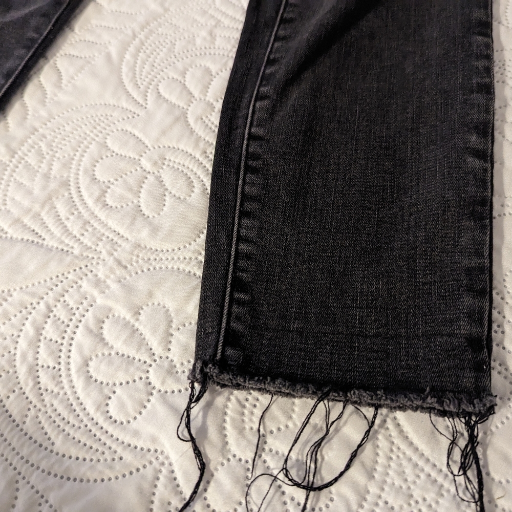 Black Pacsun Skinny Distressed Jeans / Jeggings - Picture 4 of 5